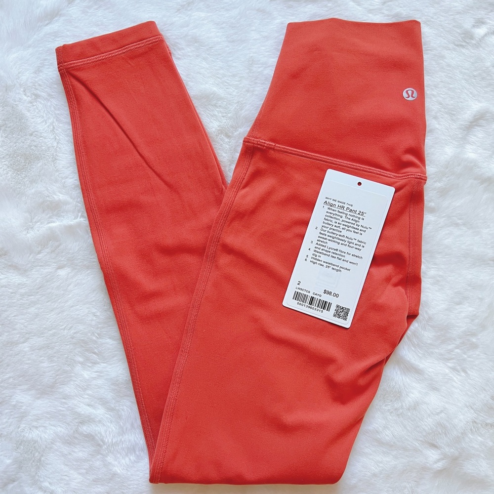 Lululemon Align pant 25” Sz2